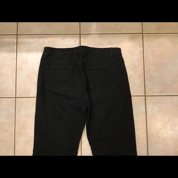 👖Cosmo Embellished Black Denim Size 10 - Picture 5 of 5